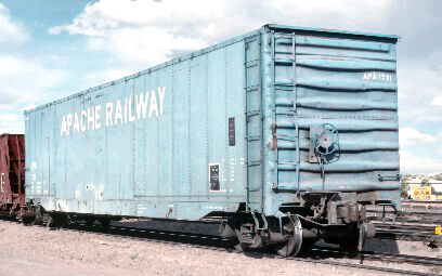 Apache Railroad Chip Car